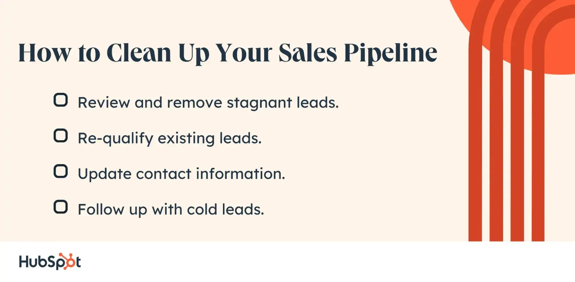 how to clean up your sales pipeline