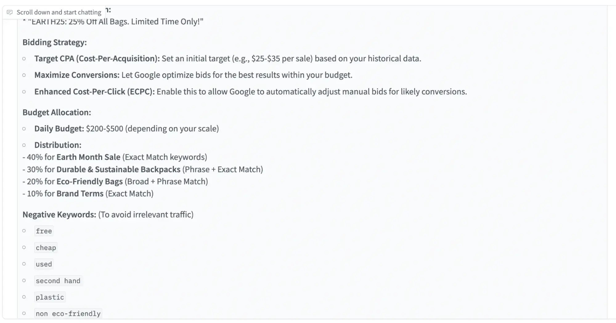 generative ai in marketing by meta