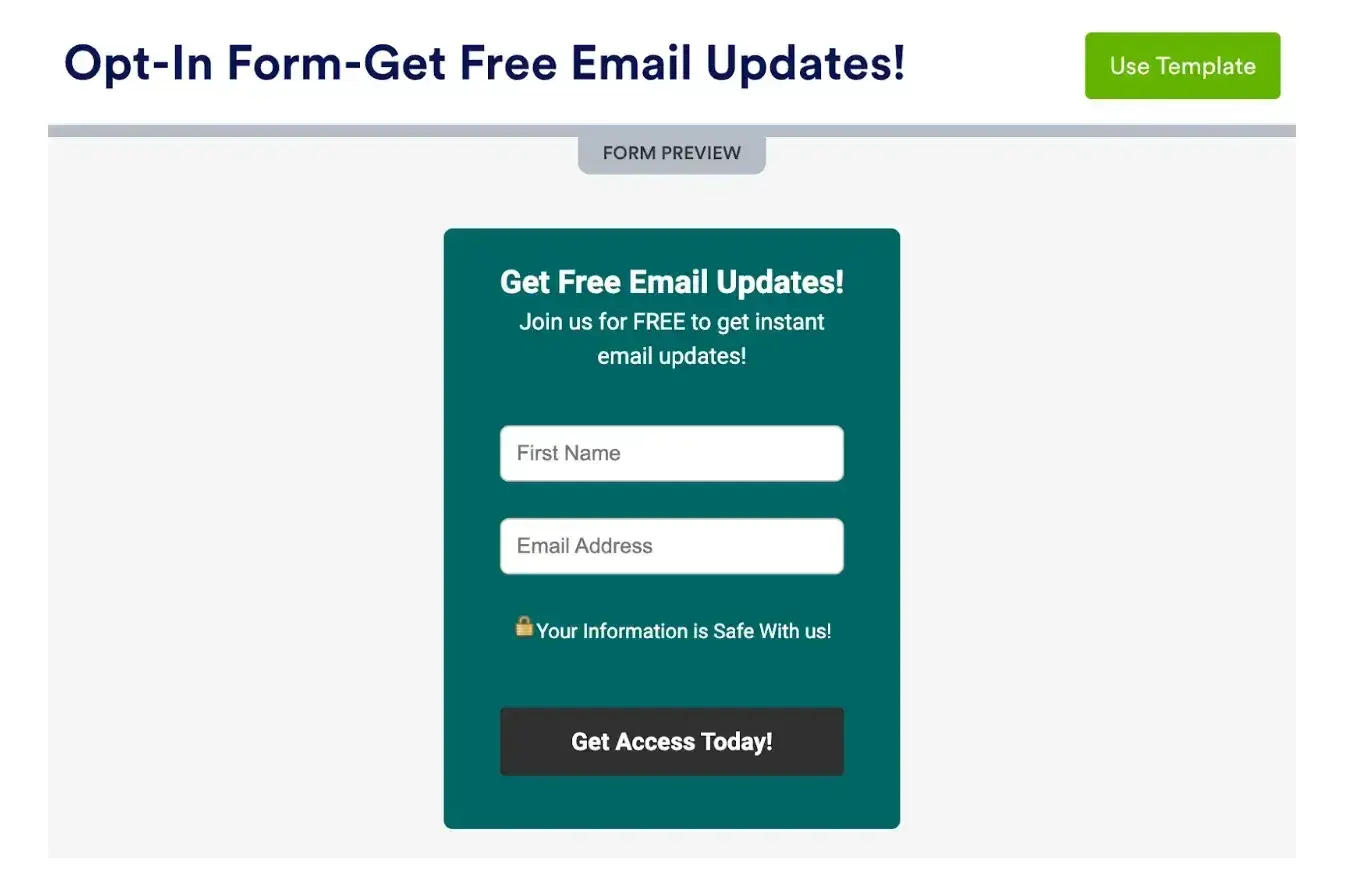 jotform is a b2b lead generation tool for collecting contact information.https://www.jotform.com/form-templates/category/signup-form
