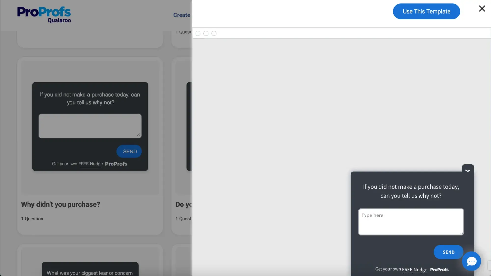 qualaroo is b2b lead generation software that uses website surveys to gather customer insights.