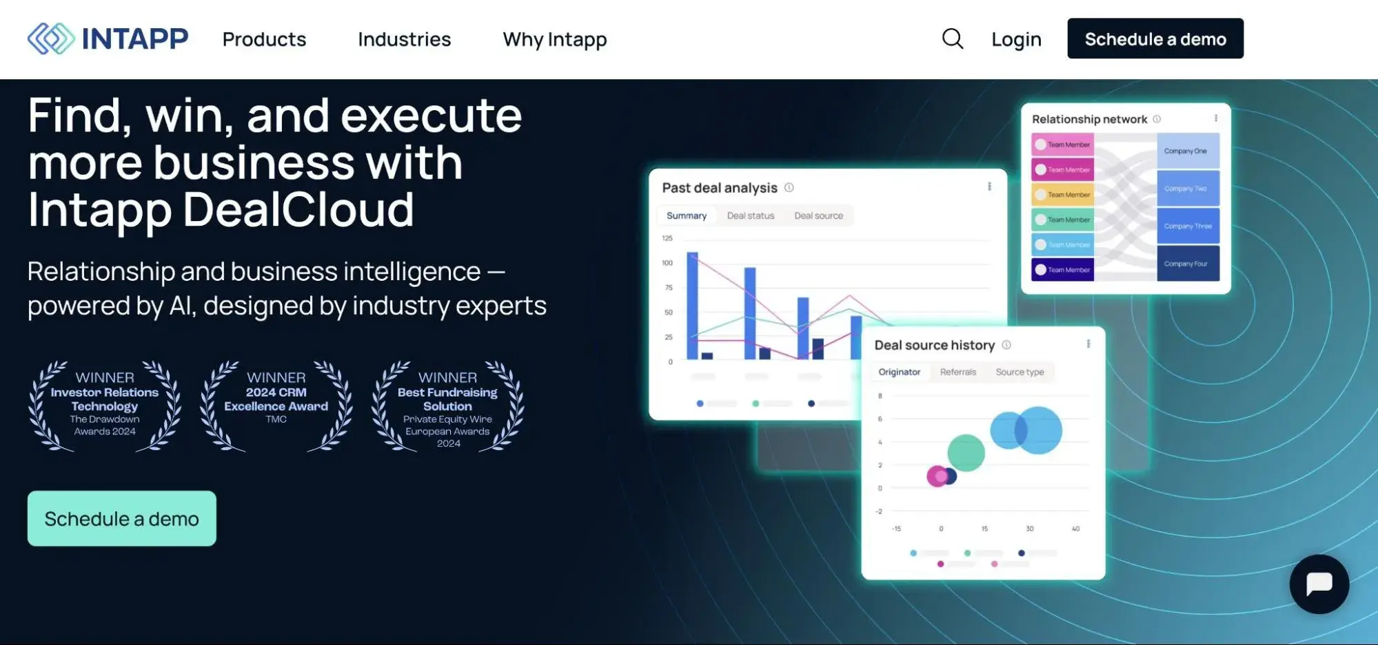 intapp dealcloud; crms for business brokers