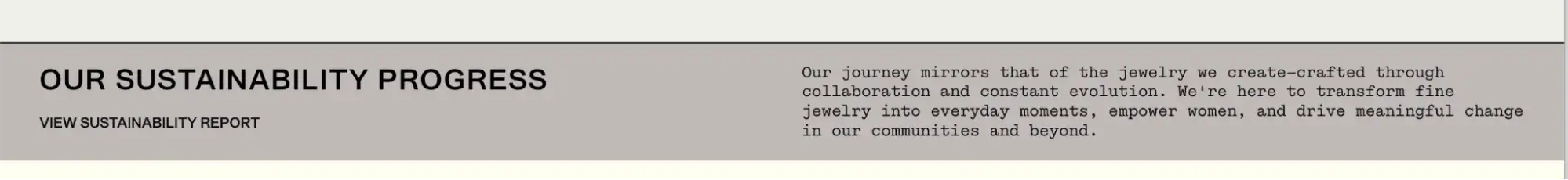 mejuri brand copywriting examples