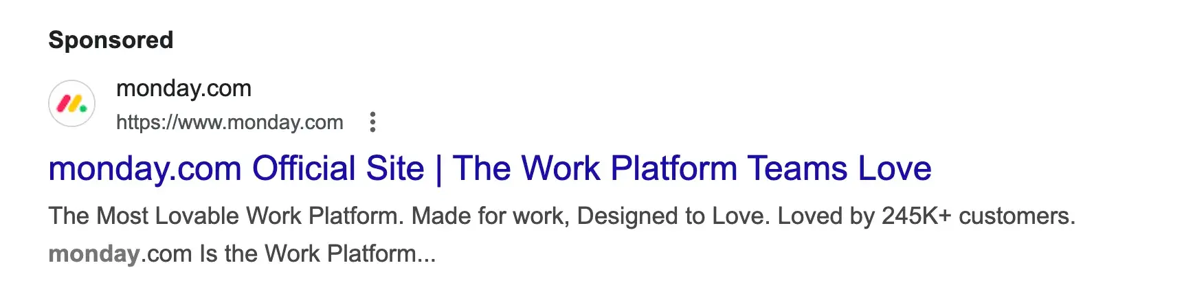 monday ad copywriting examples