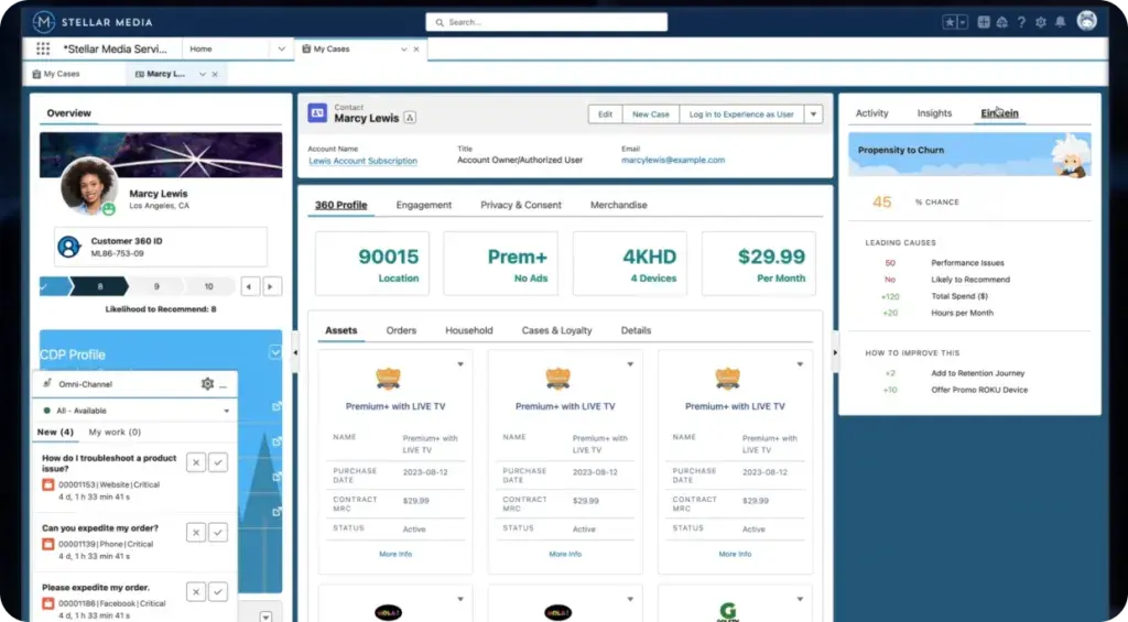 crm for publishing companies: salesforce media cloud