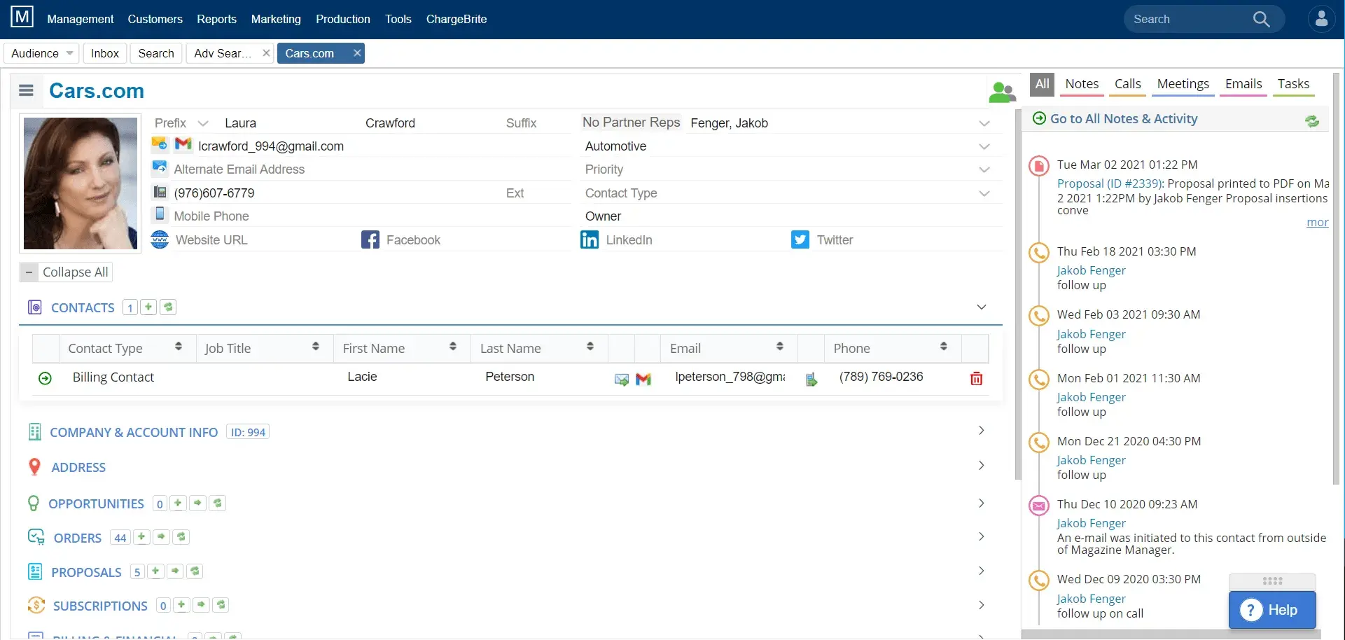 crm for publishing companies: the newspaper manager