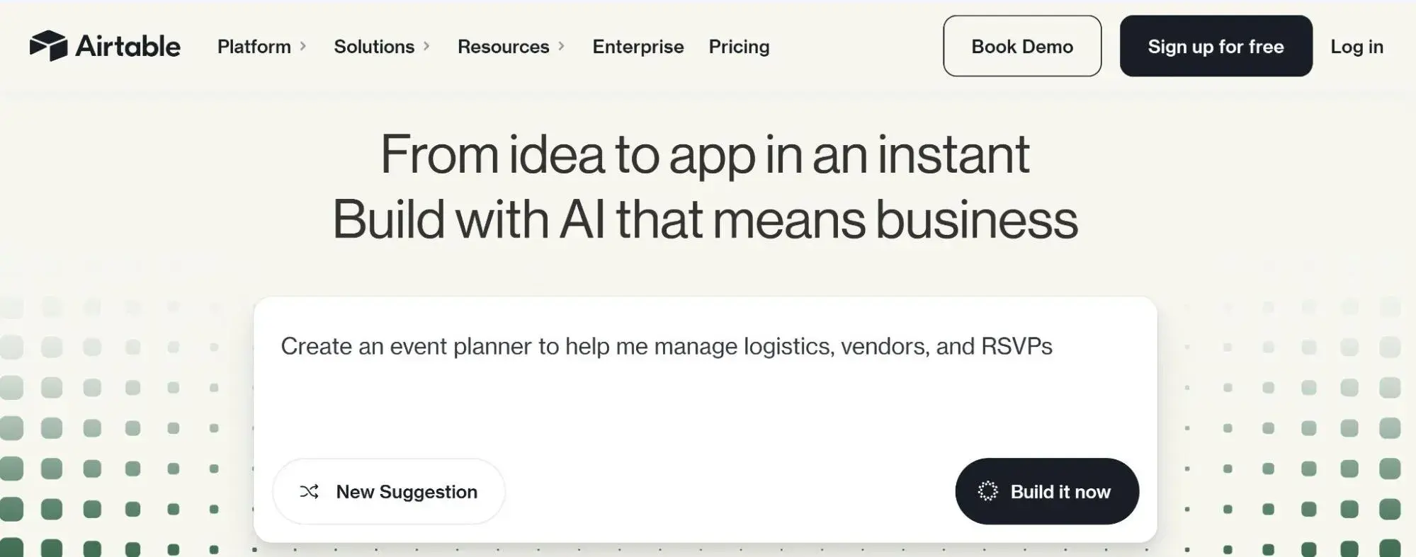 airtable; crms for event management
