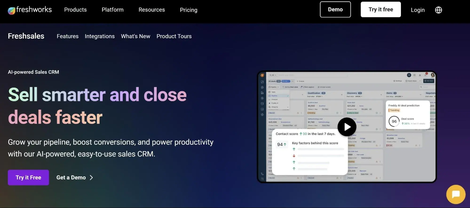 freshsales; logistics crm