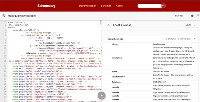 free seo tool: schema.org